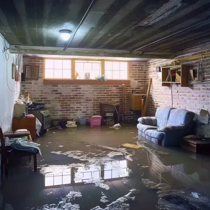 Flooded Basement Cleanup in West Pittston, PA